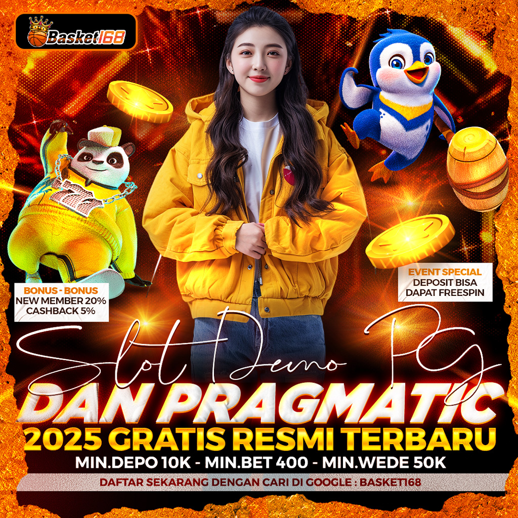 BASKET168: Slot Demo PG dan Pragmatic 2023 Gratis Resmi Terbaru
