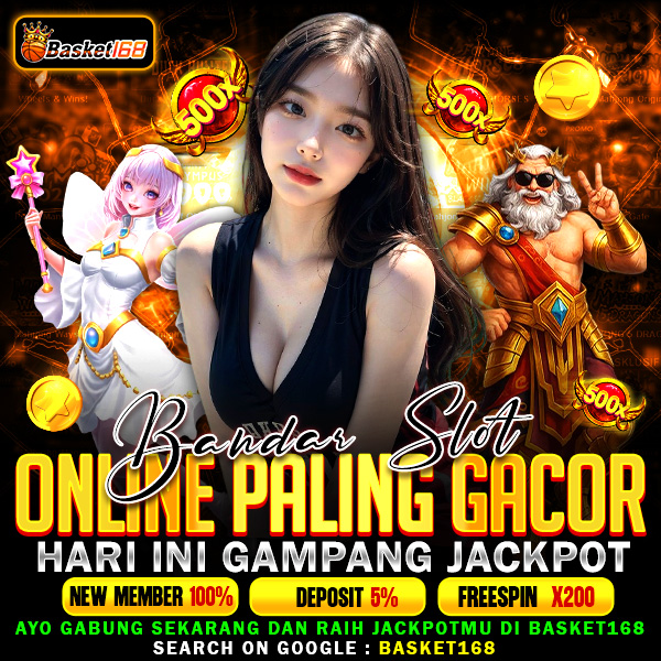 BASKET168 ⚡️ Bandar Slot Online Paling Gacor Hari Ini Gampang Jackpot image 1