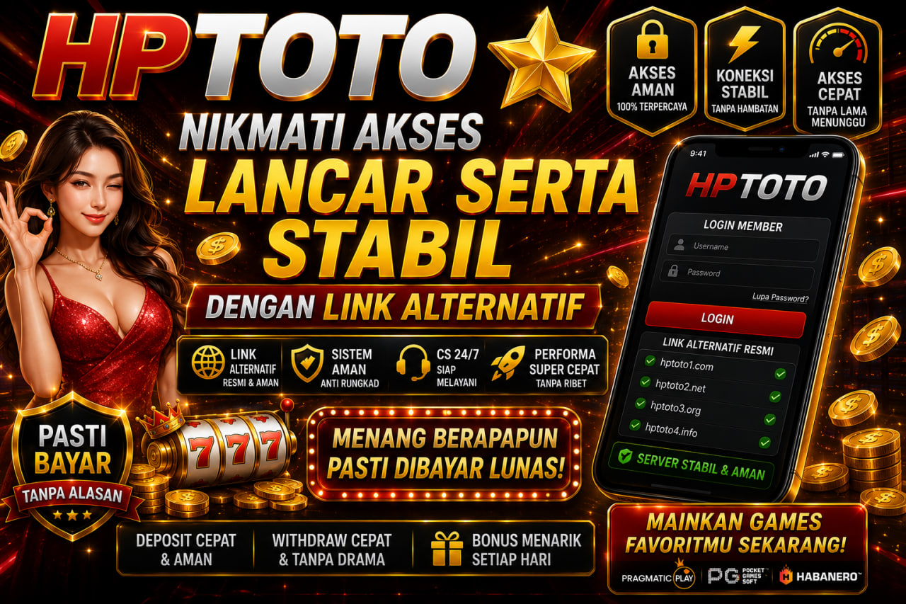 HPTOTO 🚀 Main Game Online Jadi Lebih Lancar Dengan Link Alternatif