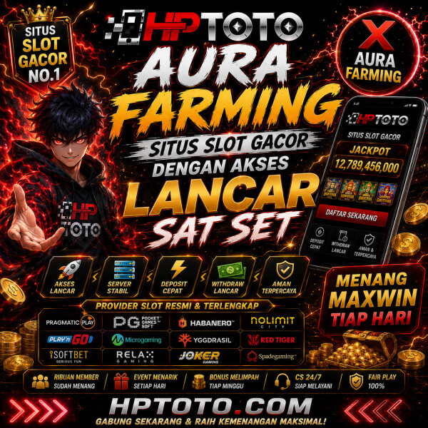 HPTOTO 🎰 Bandar Situs Gacor dengan Pilihan Slot Online Terlengkap