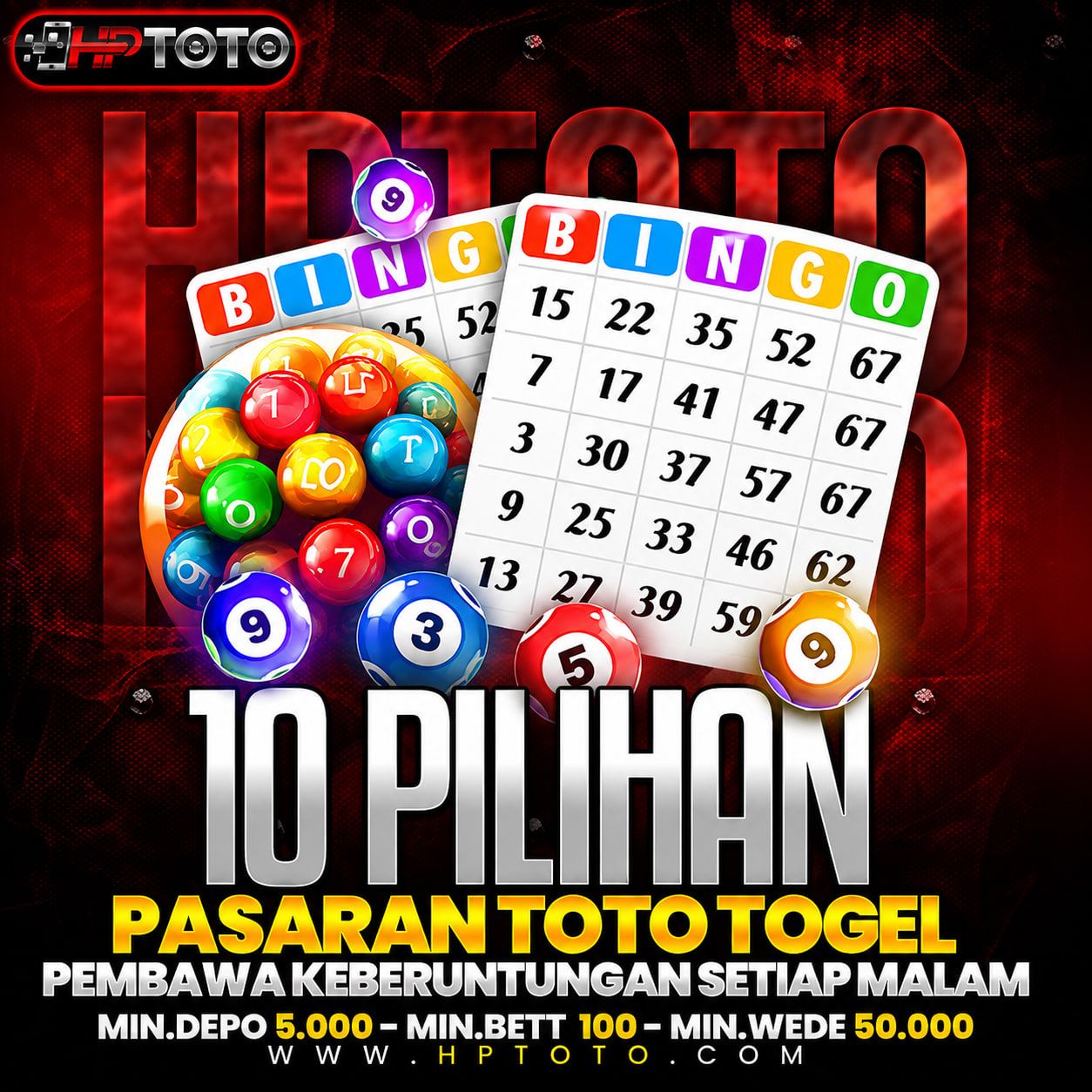 HPTOTO | 10 Pilihan Pasaran Toto Togel Pembawa Keberuntungan Setiap Malam