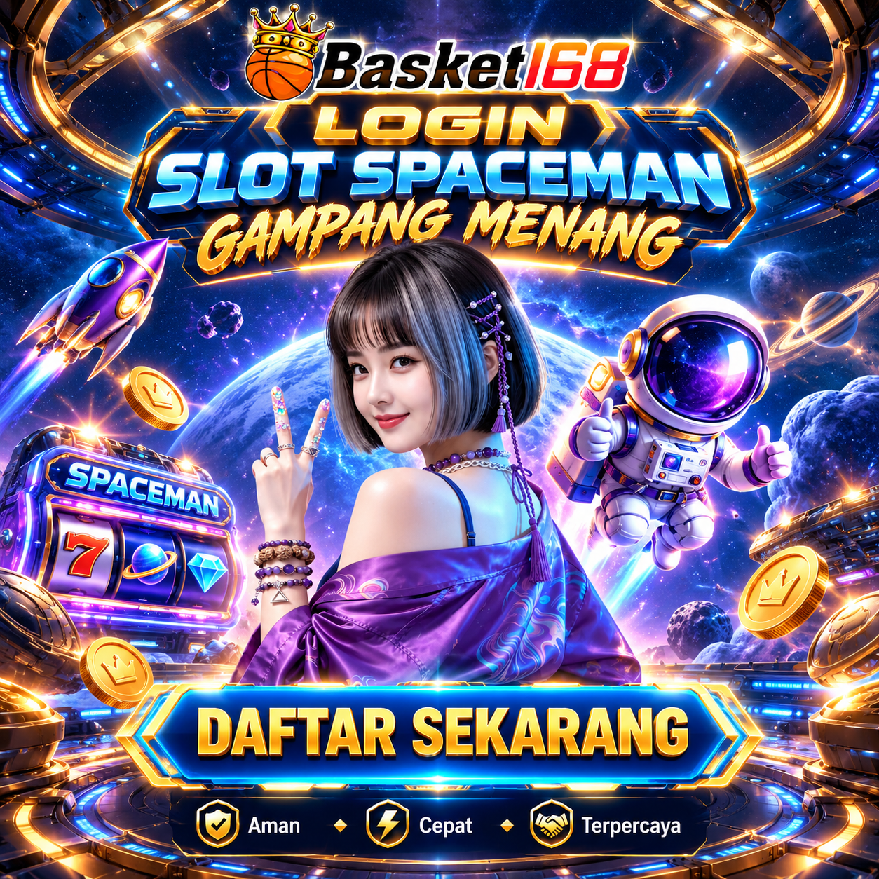 Login Basket168 ✈️ Spaceman Sensasi Slot Gacor Pragmatic Play Makin Seru!!